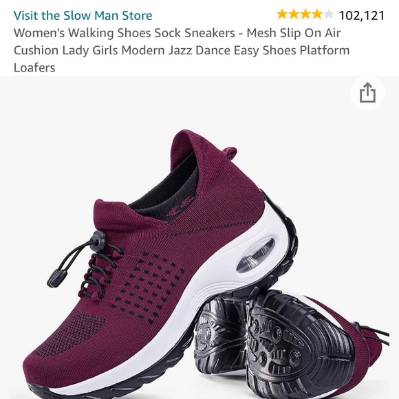 Women’s Mesh Slip on Loafers - Picture 1 of 3